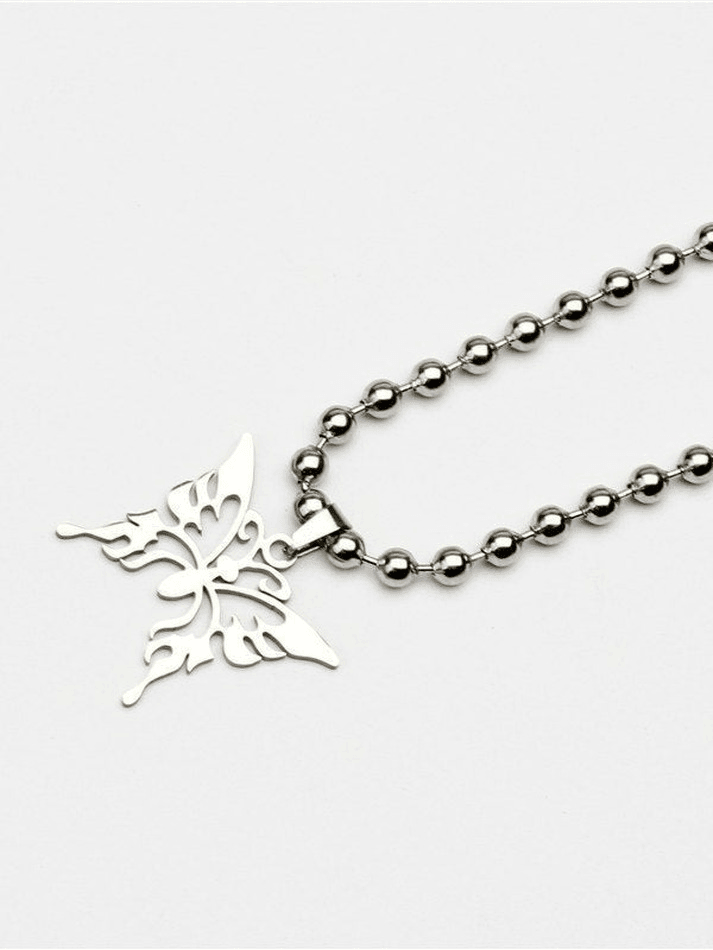 butterfly pendant necklace