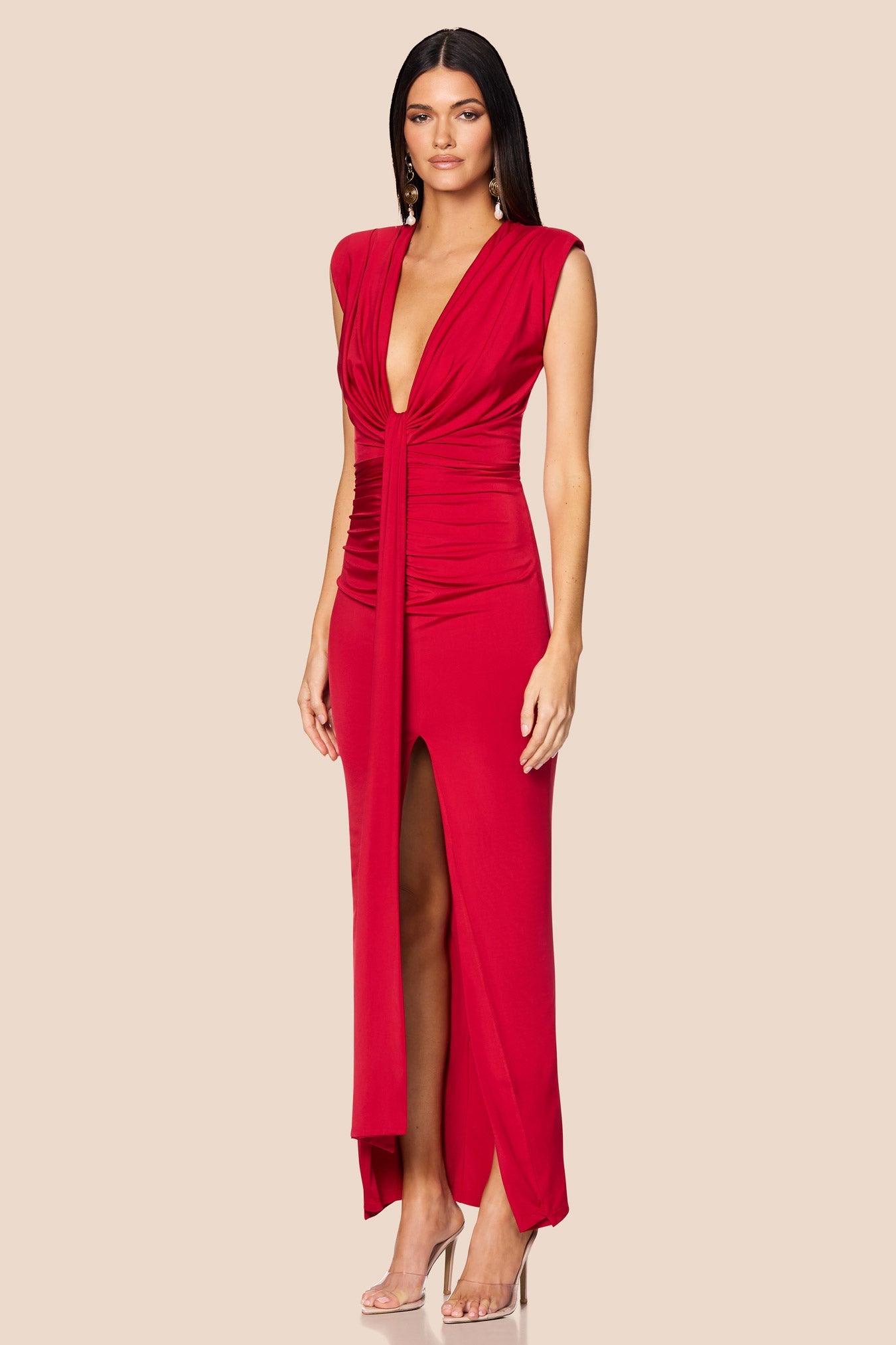 Nookie Giselle Maxi Dress - Red