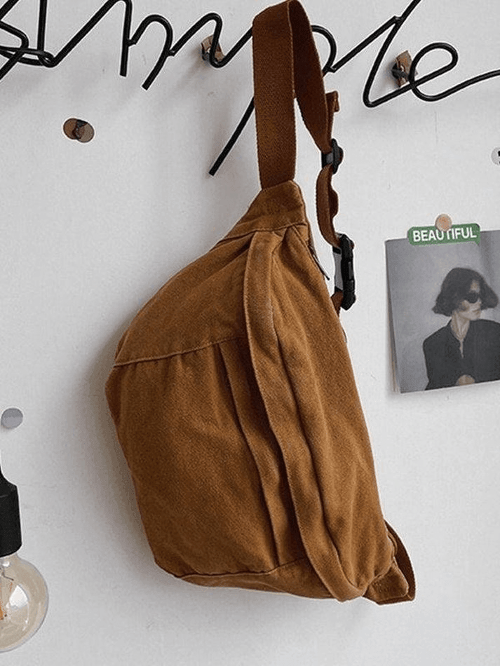 Vintage Wash Capability Shoulder Bag
