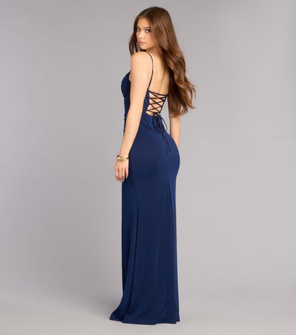Marabella Mesh Corset Mermaid Formal Dress