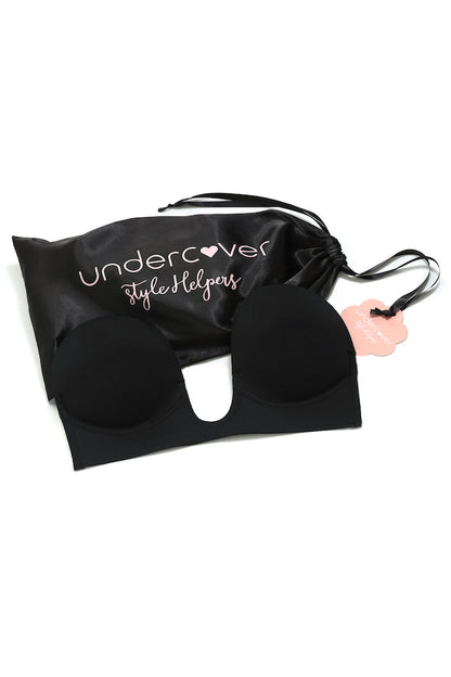 UNDERCOVER STYLE HELPERS Brallelujah Hidden Bra Black