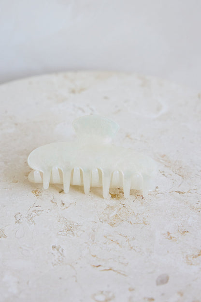 Sundown Claw Clip White