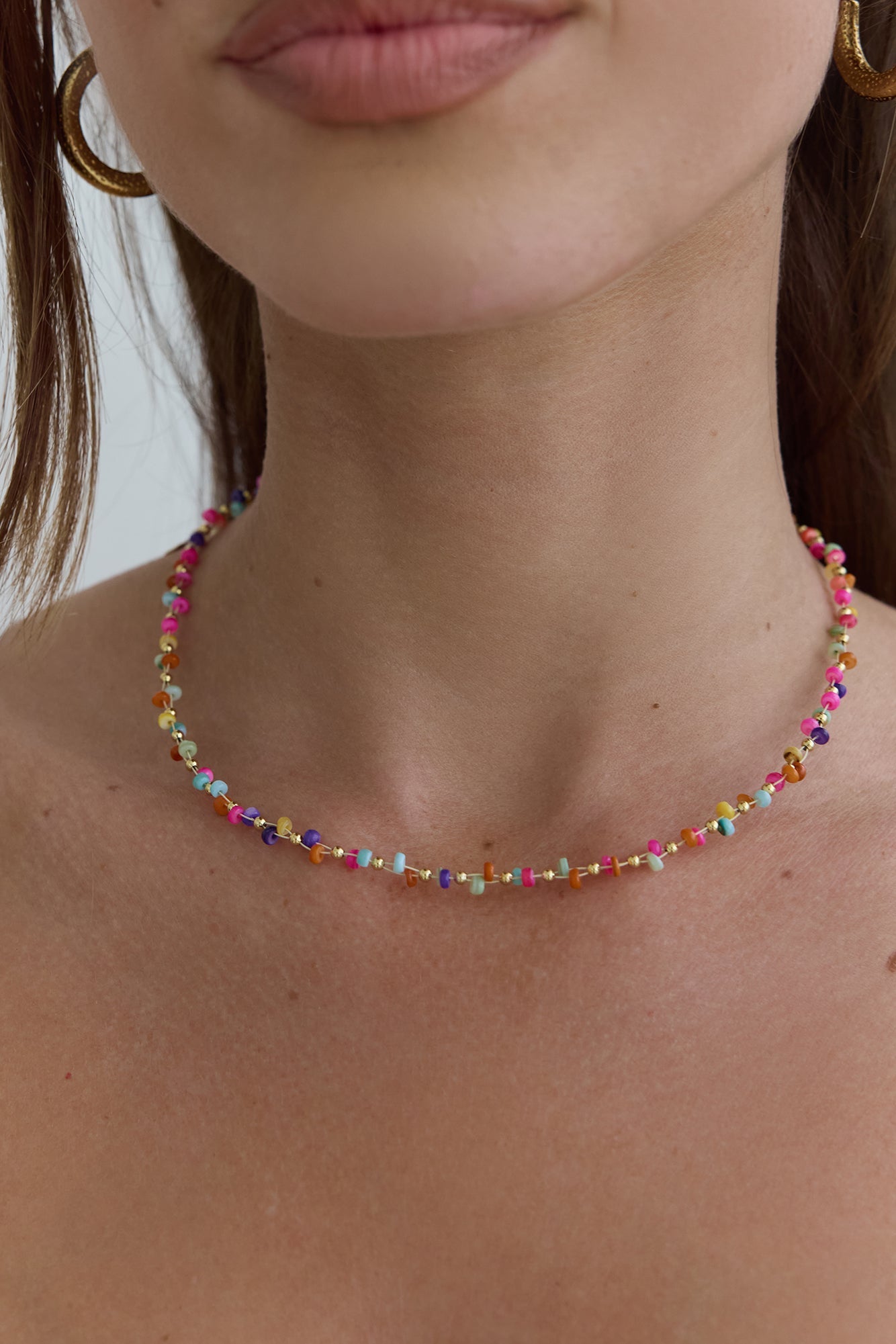 Sun Horizon Necklace Multi