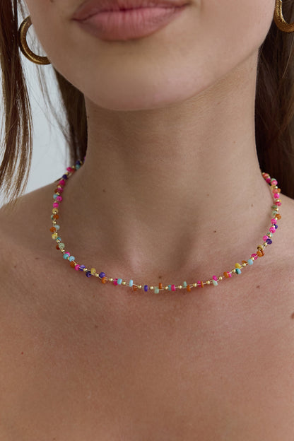 Sun Horizon Necklace Multi