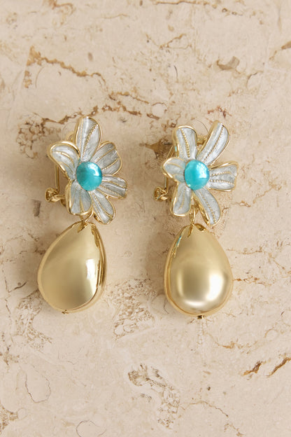 Sand Bar Earrings Gold