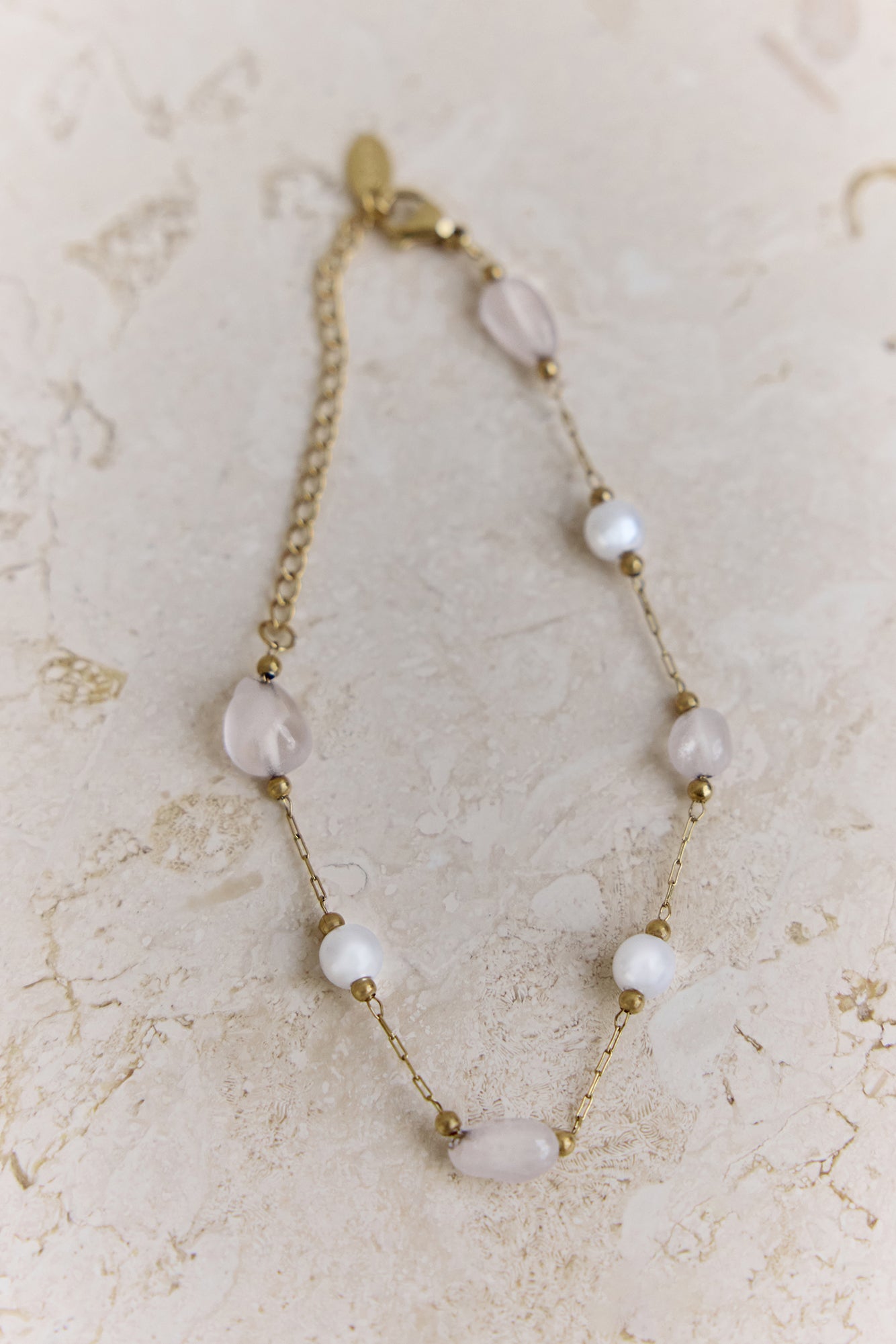 Island Girl Bracelet Gold Pearl