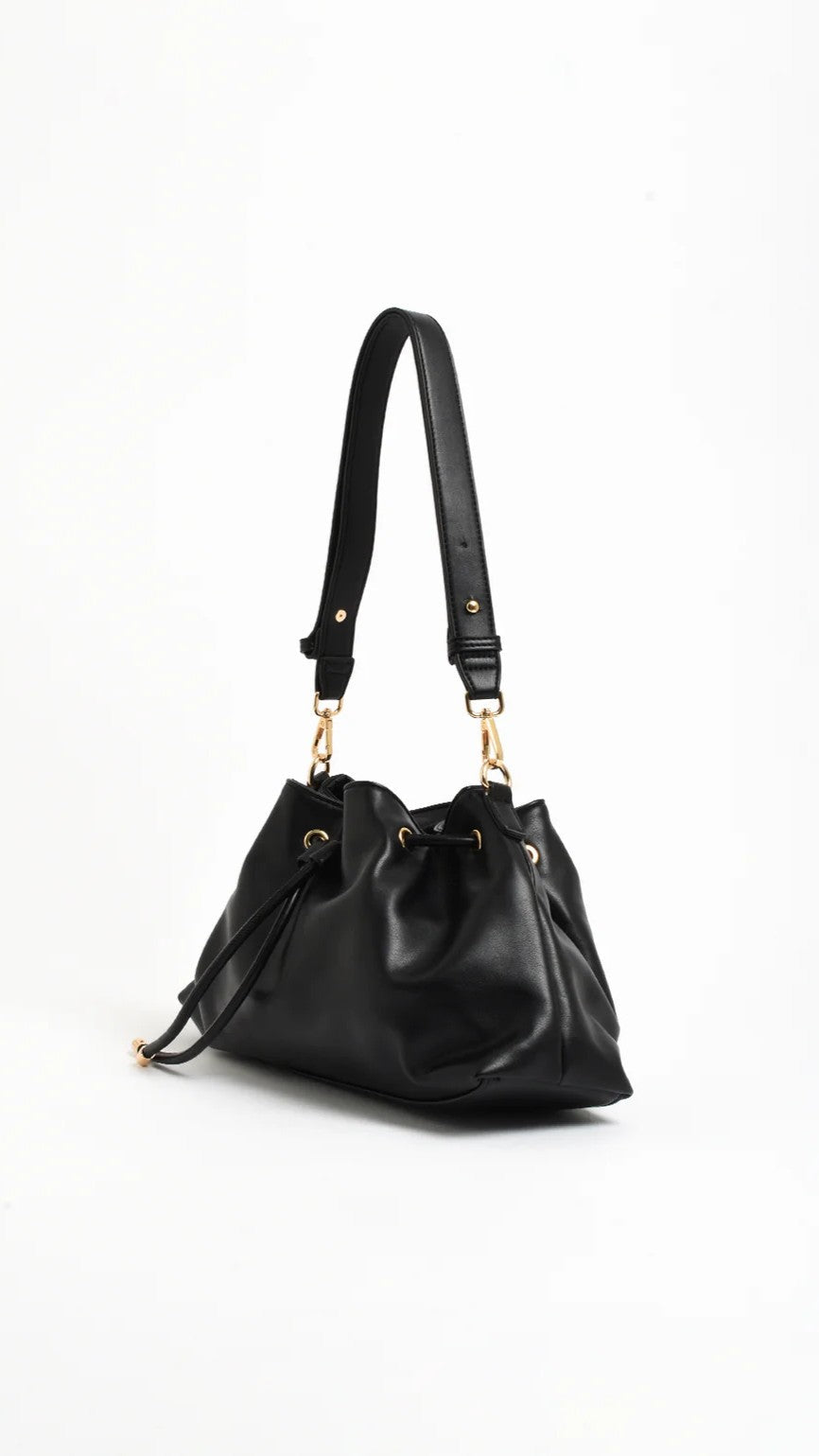 Scout Gathered Handbag - Black