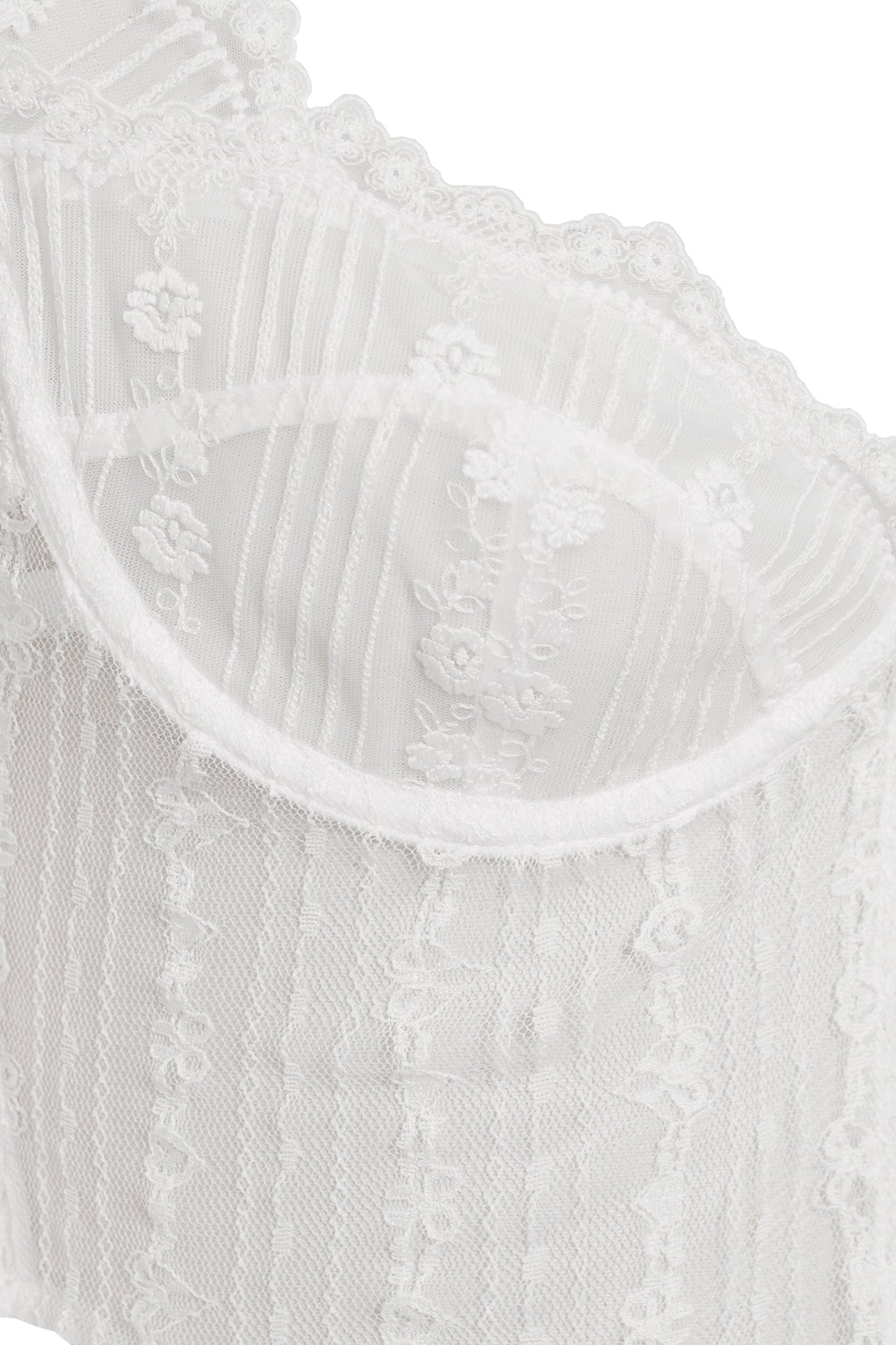 Affetto Lace Long Sleeve Top