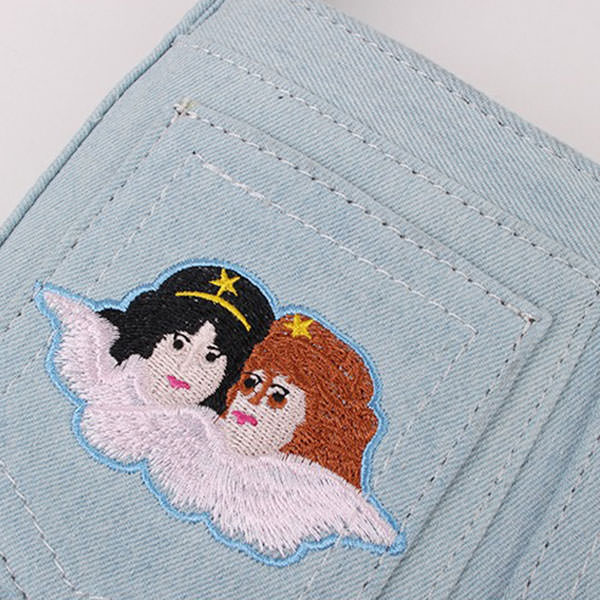 Angel Embroidery Wand Bag