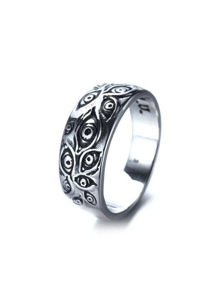 gothic eye ring