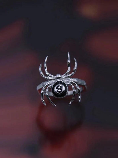 Vintage Number 8 Spider Ring