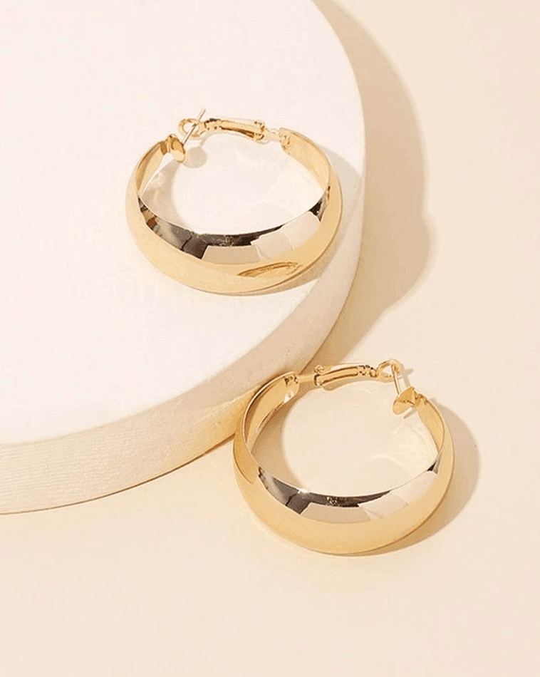 Minimalism Geometric Shiny Earring