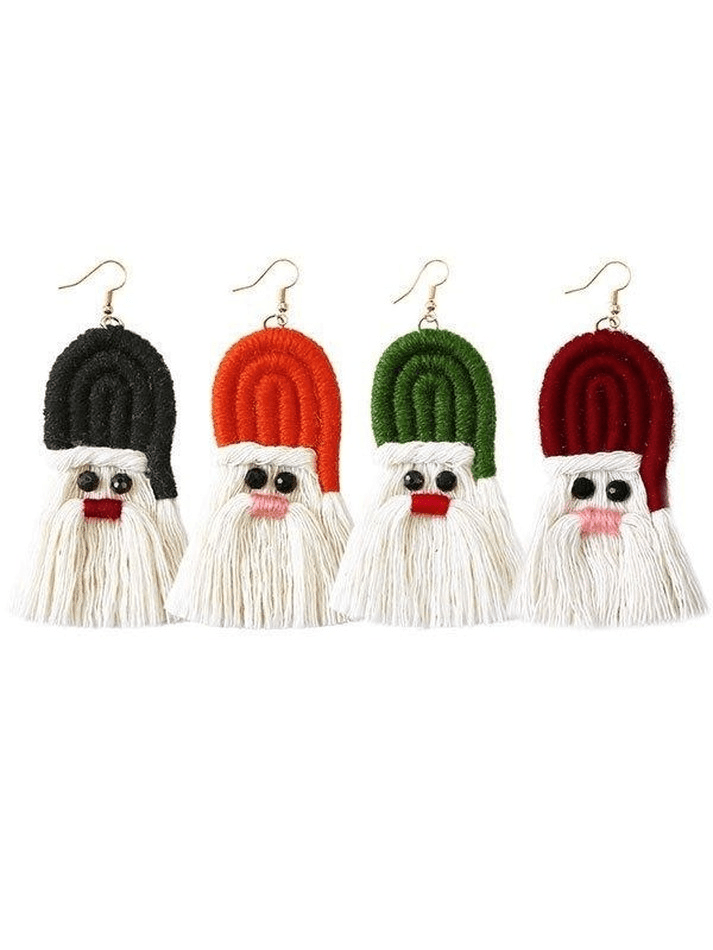 Christmas Fringe Earring