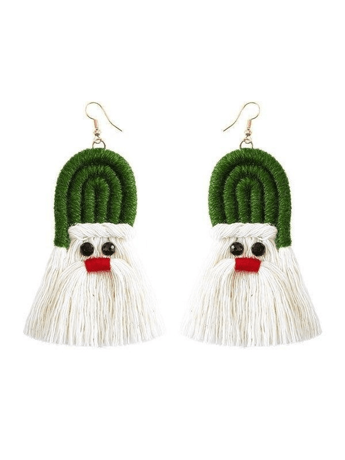 Christmas Fringe Earring