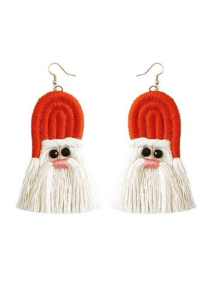 Christmas Fringe Earring