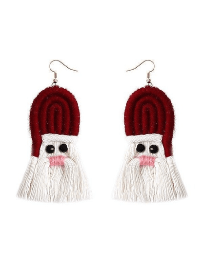 Christmas Fringe Earring