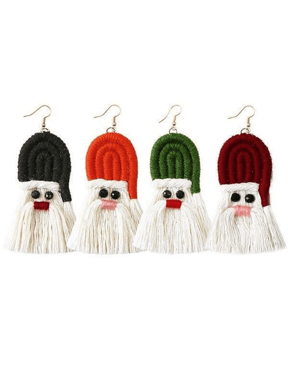 Christmas Fringe Earring