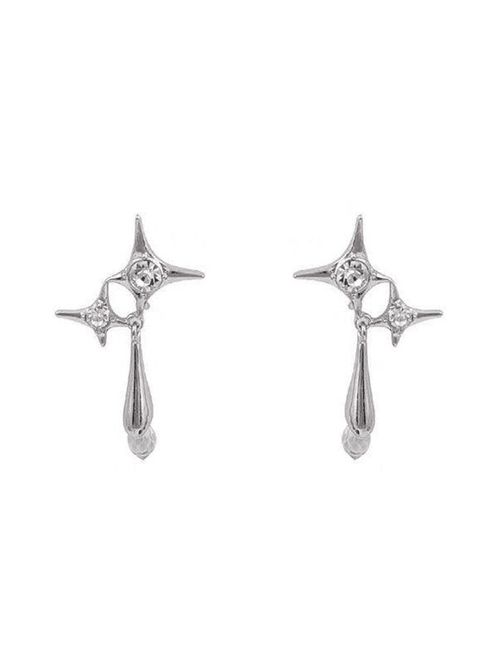 Astral Rhinestone Decor Earrings