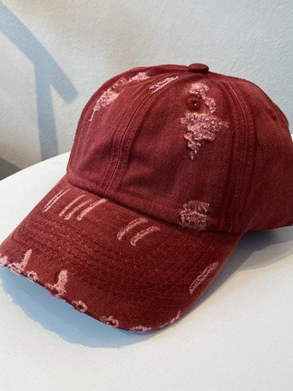 Washed out vintage baseball cap