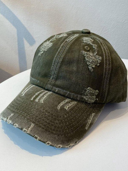 Washed out vintage baseball cap