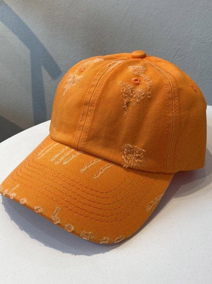 Washed out vintage baseball cap