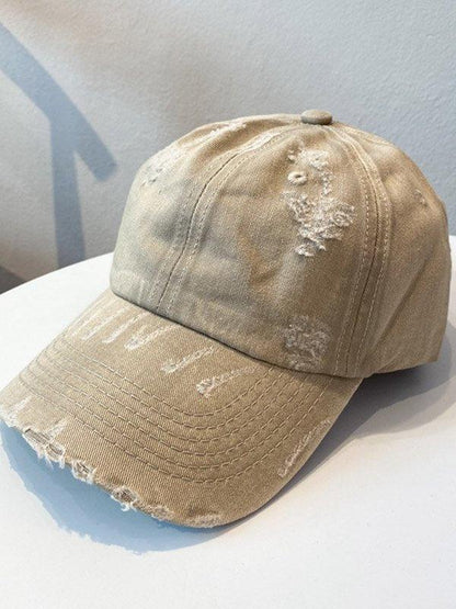 Washed out vintage baseball cap