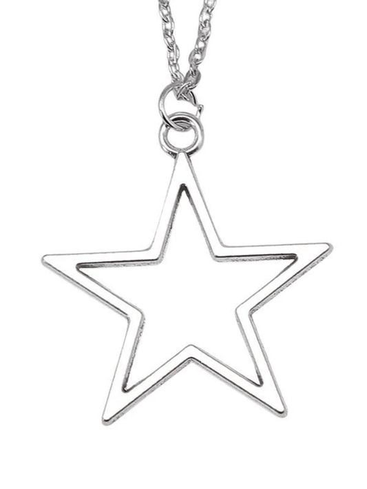 Hollow Out Star Charm Necklace