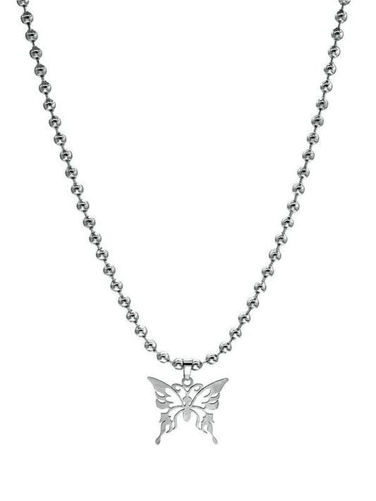 butterfly pendant necklace