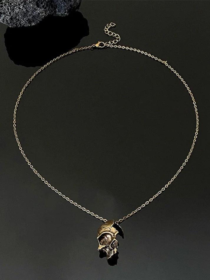 Gothic Skull Pendant Necklace