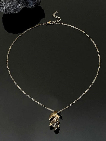 Gothic Skull Pendant Necklace