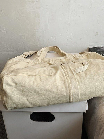 Large Vintage Wash Shoulder Bag