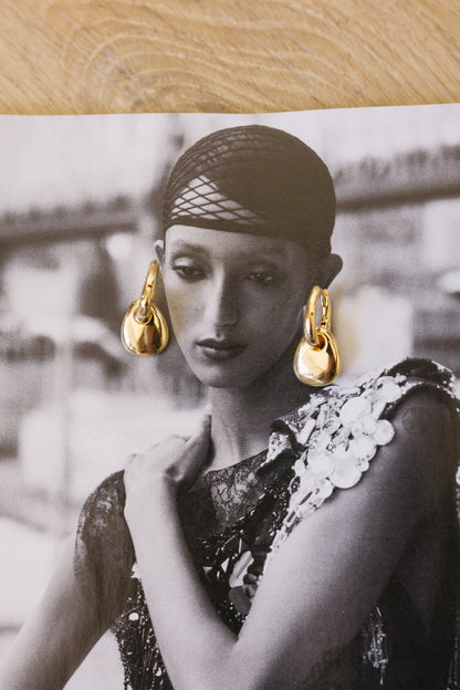 Effortless Shine Hoops