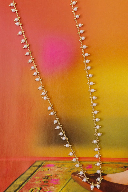 Pearl Cascade Necklace