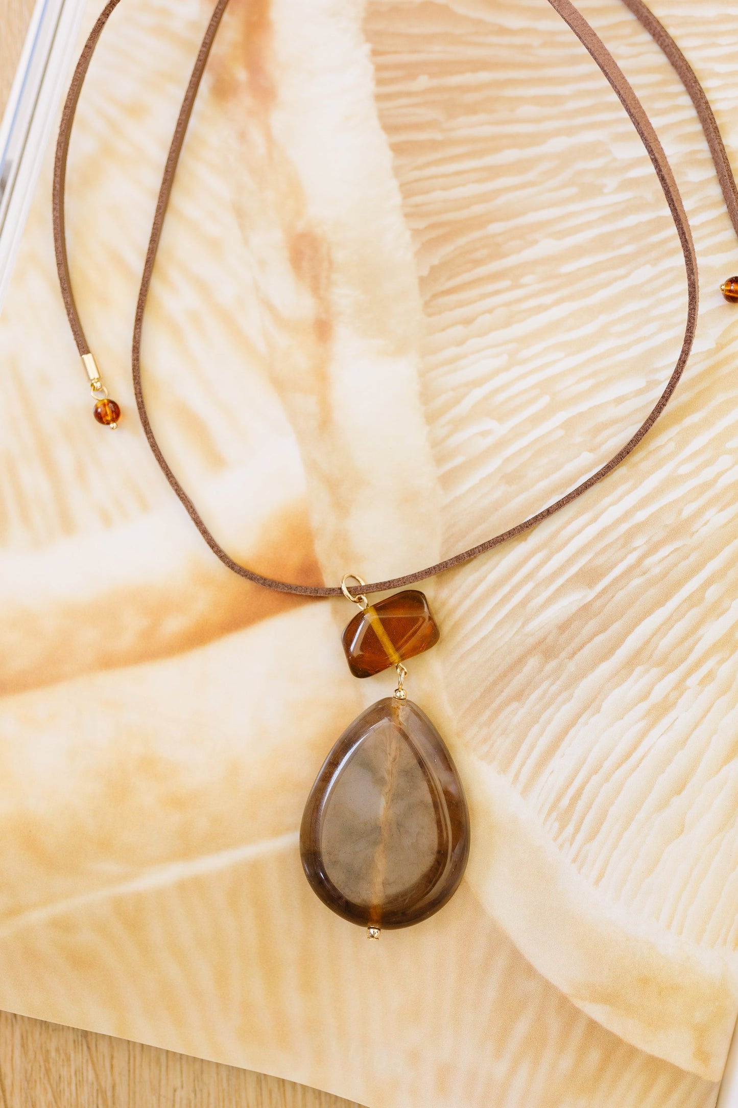 Amber Drift Necklace