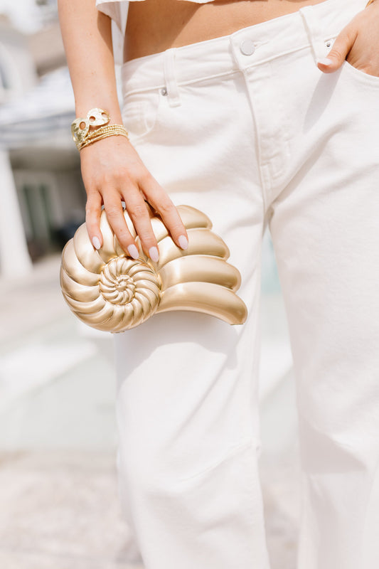 Isla Shell Clutch