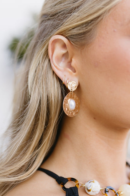 Coming Over Earrings