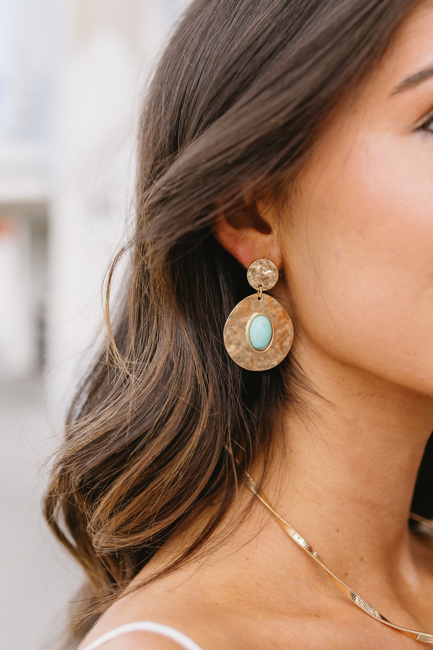 Coming Over Earrings