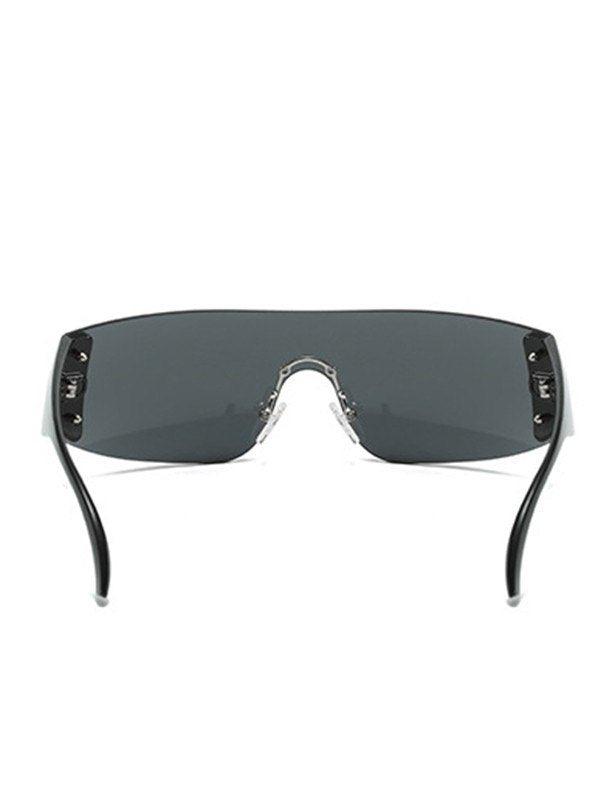 Y2K Futuristic Rimless Sunglasses