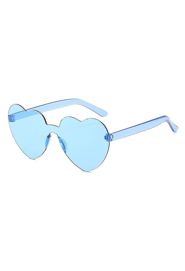 Heart frame sunglasses