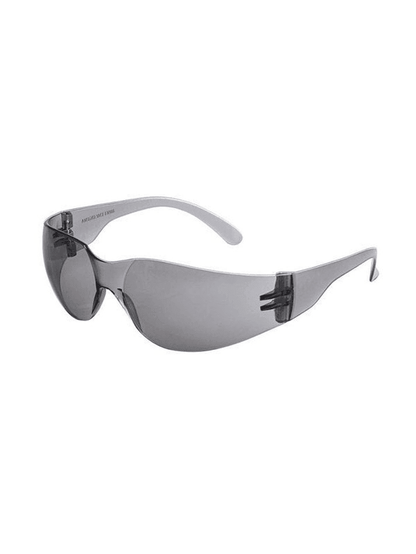 Clear wraparound sunglasses