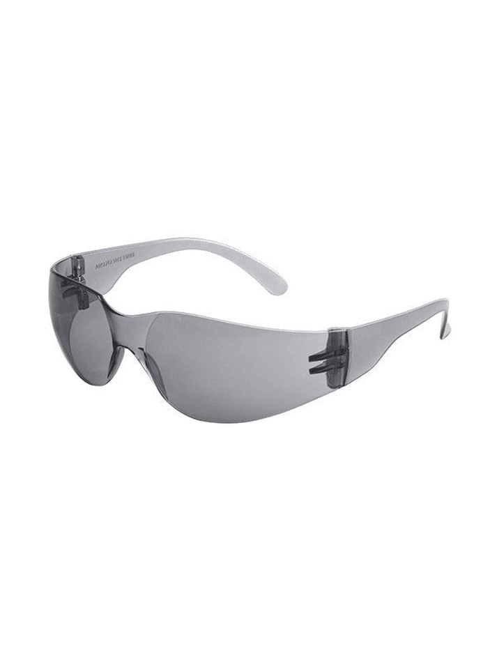 Clear wraparound sunglasses
