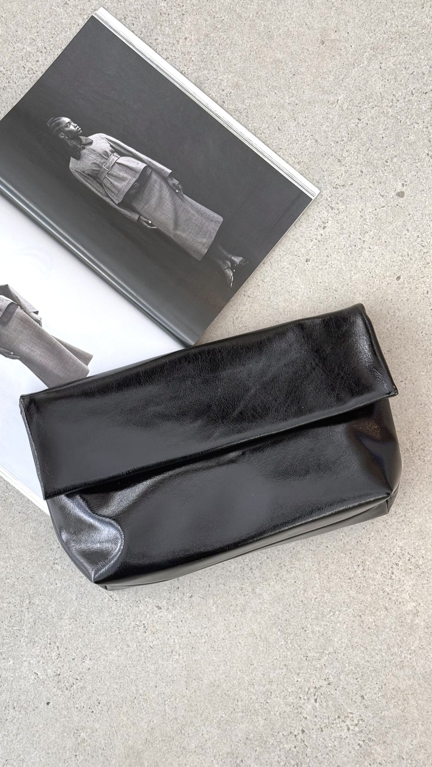 Rylee Clutch Bag - Black