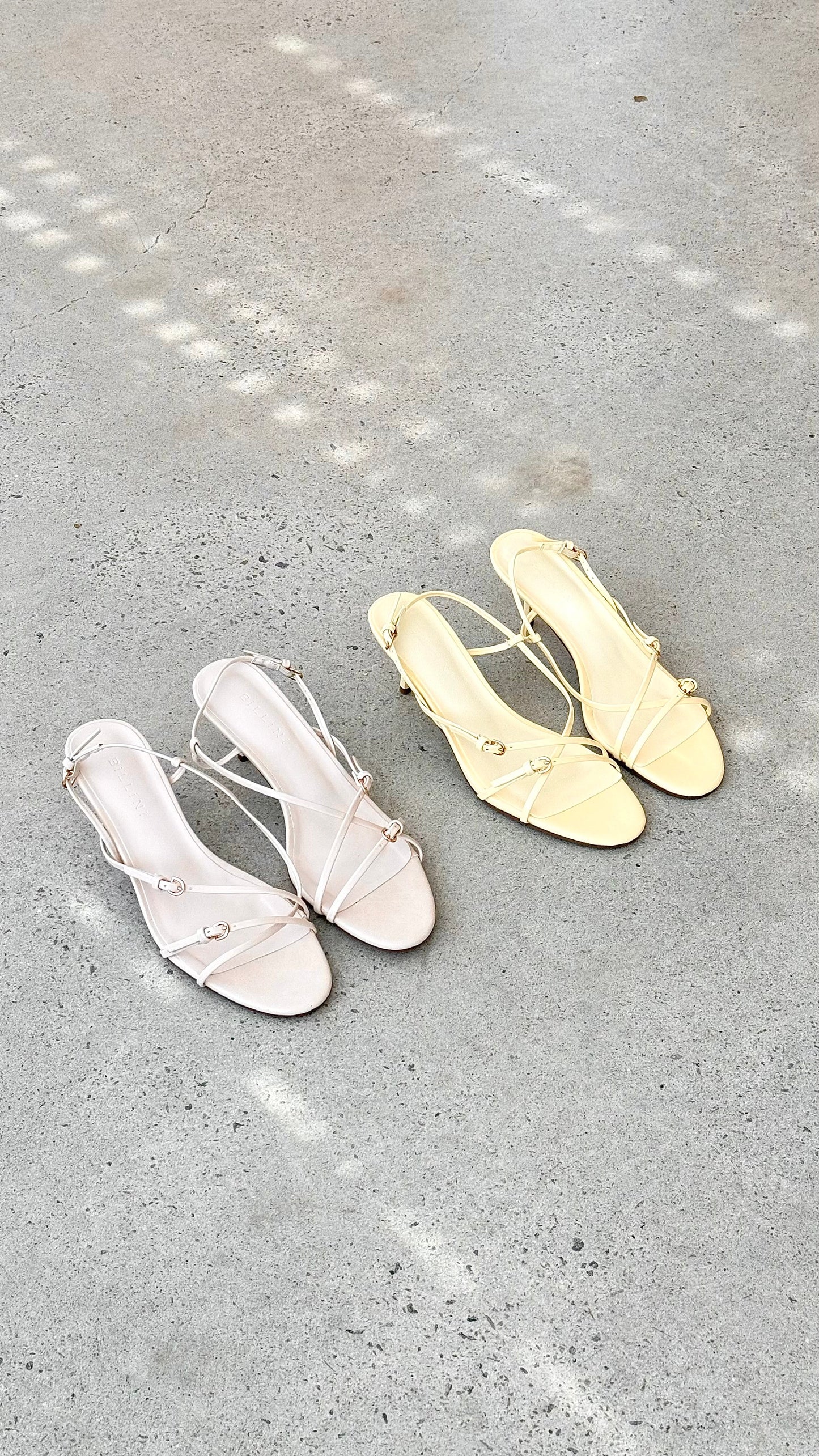 Flossie Heel - Pearl Shine