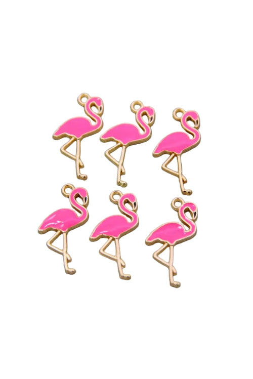 The Pink Flamingo Charm