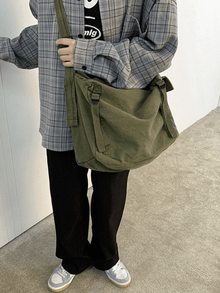 Large Capacity Vintage Shoulder Bag