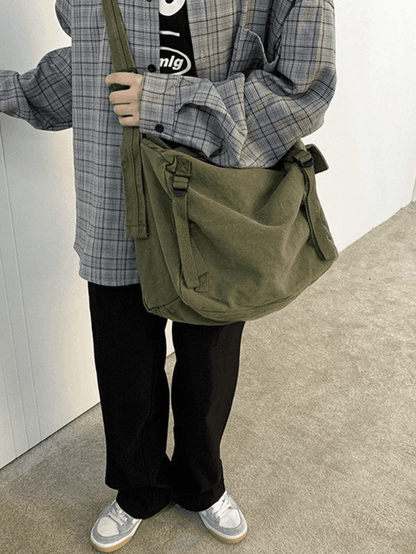 Large Capacity Vintage Shoulder Bag