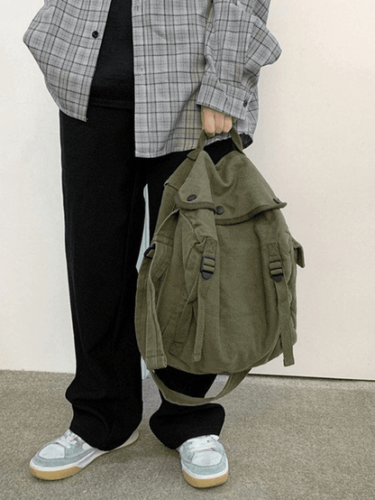 Large Capacity Vintage Shoulder Bag