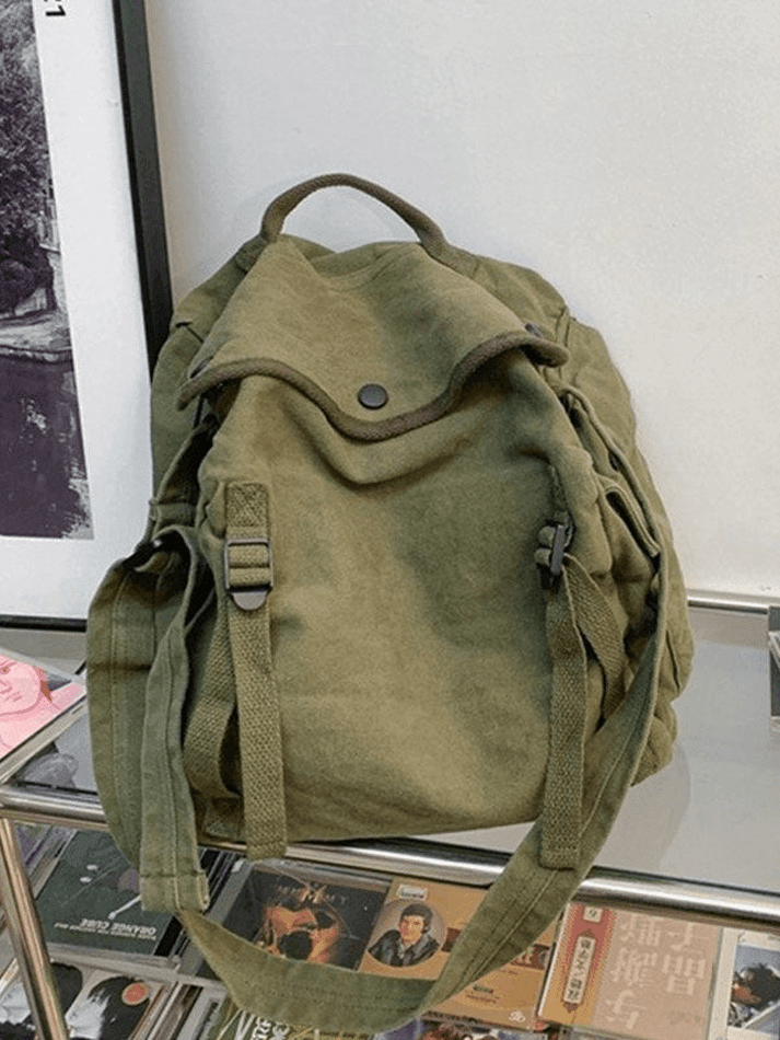 Large Capacity Vintage Shoulder Bag