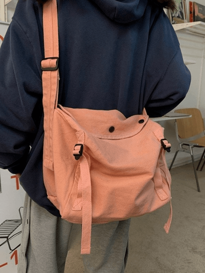 Large Capacity Vintage Shoulder Bag