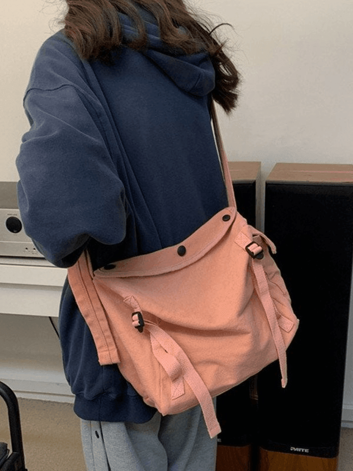 Large Capacity Vintage Shoulder Bag